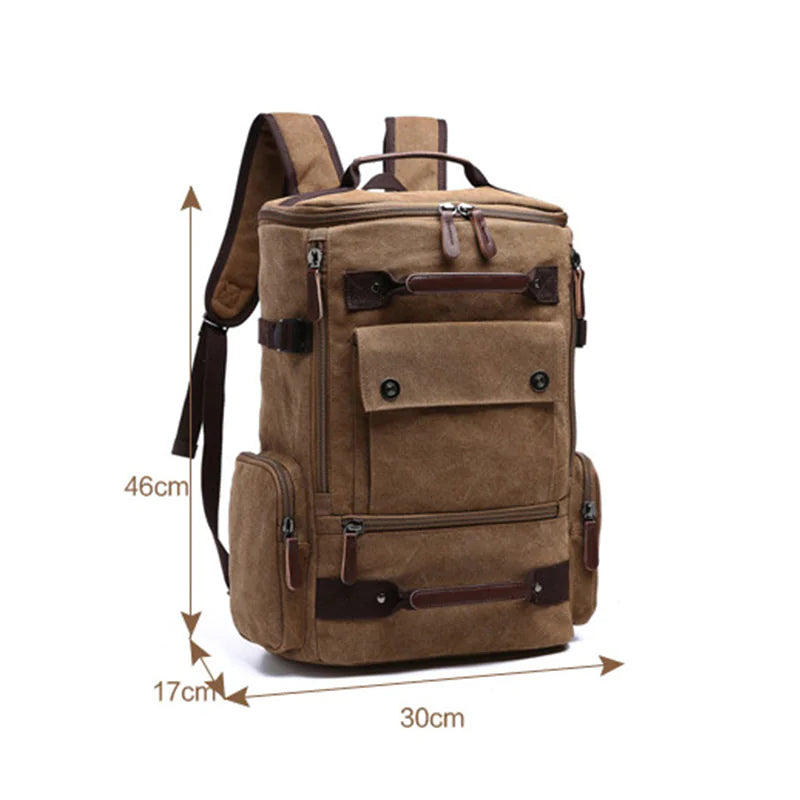 Vintage Canvas Backpack