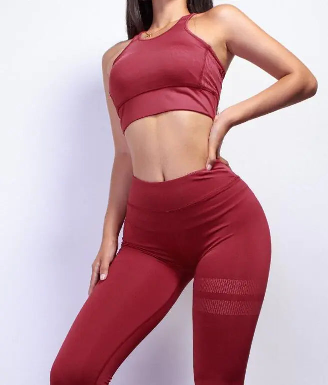 Women's Yoga and Fitness Sportswear Set
