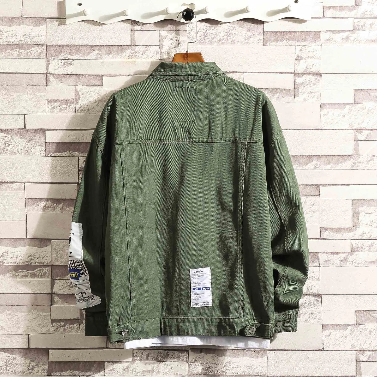 Men's Vintage Loose Fit Casual Denim Jacket