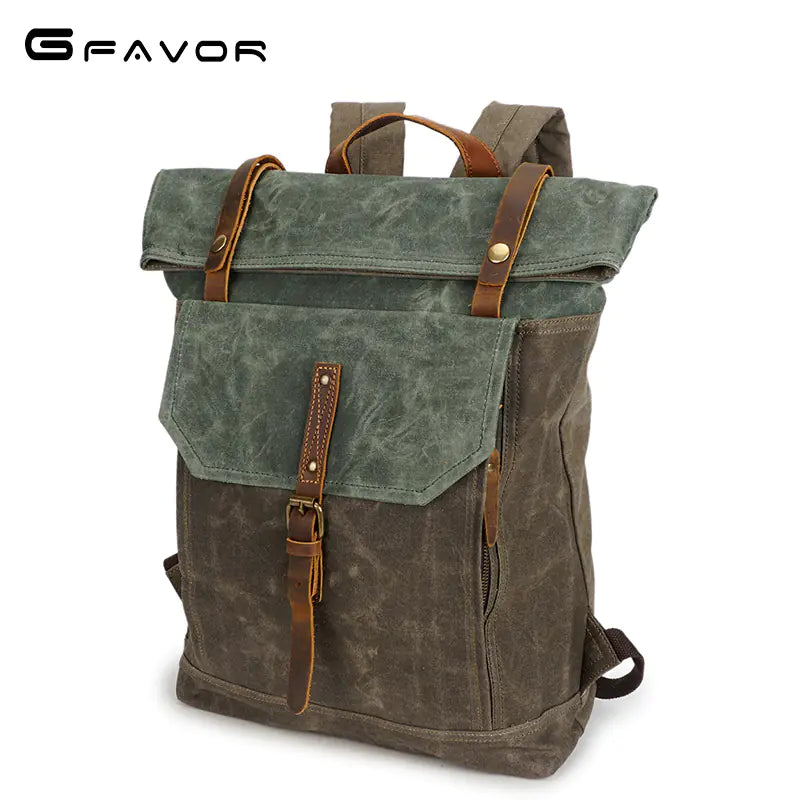 Vintage Canvas Backpack