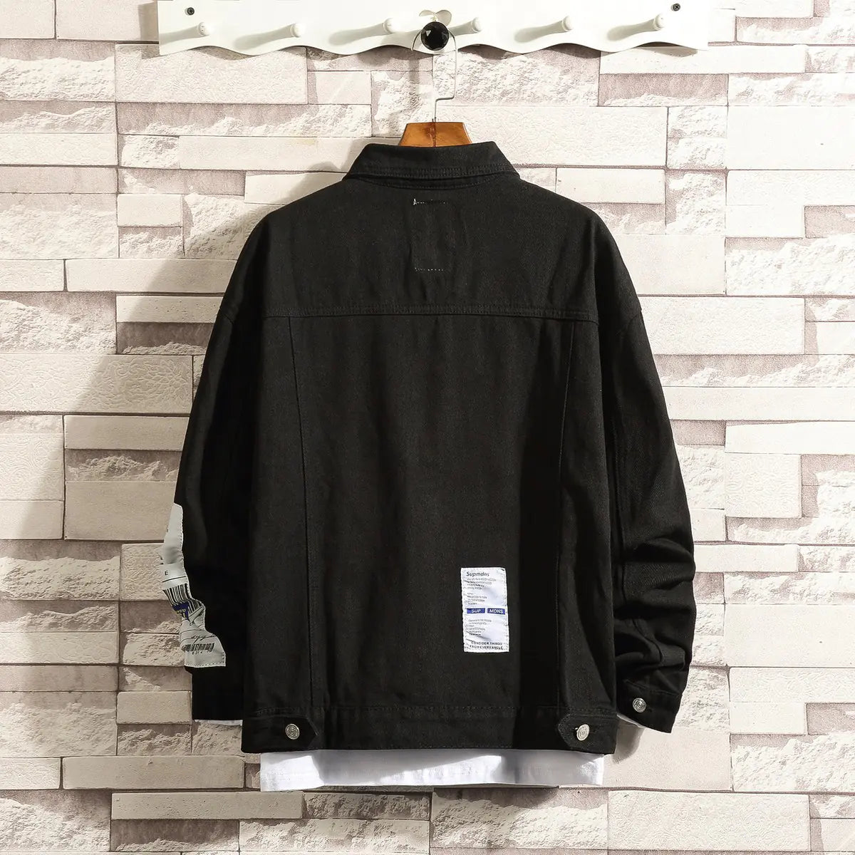 Men's Vintage Loose Fit Casual Denim Jacket