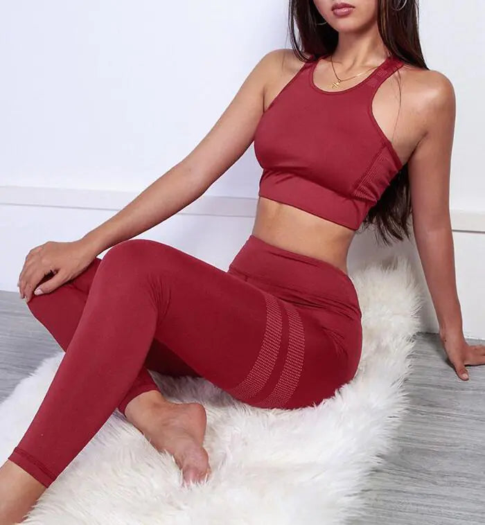 Women's Yoga and Fitness Sportswear Set