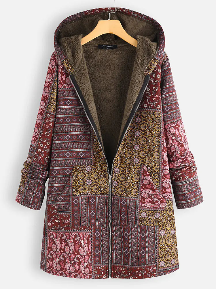 Printed Hooded Sweatshirt