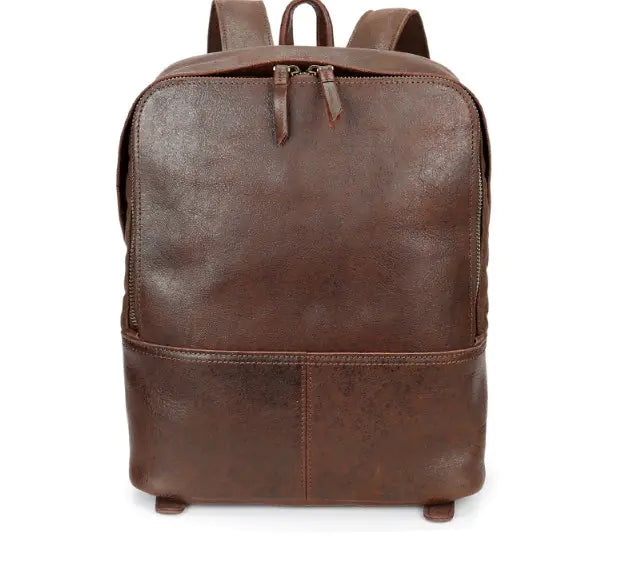 Leather Backpack for Men - Genuine Leather Design