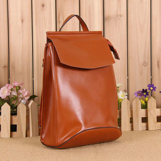 Leather Women's Backpack